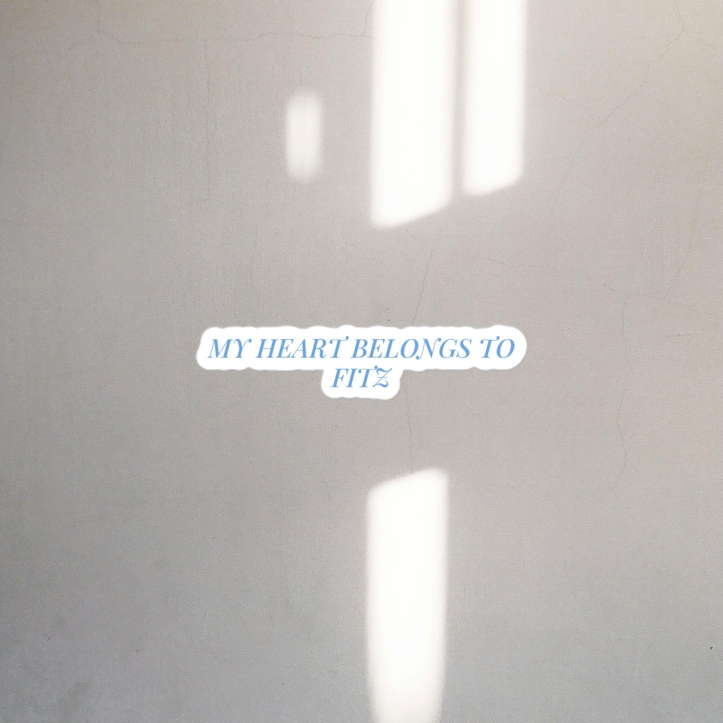 My Heart Belongs To Fitz | stickers