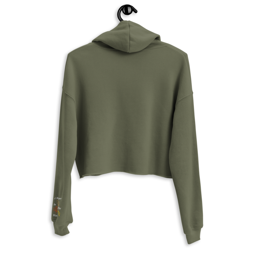 LITTLE DOVE | crop hoodie
