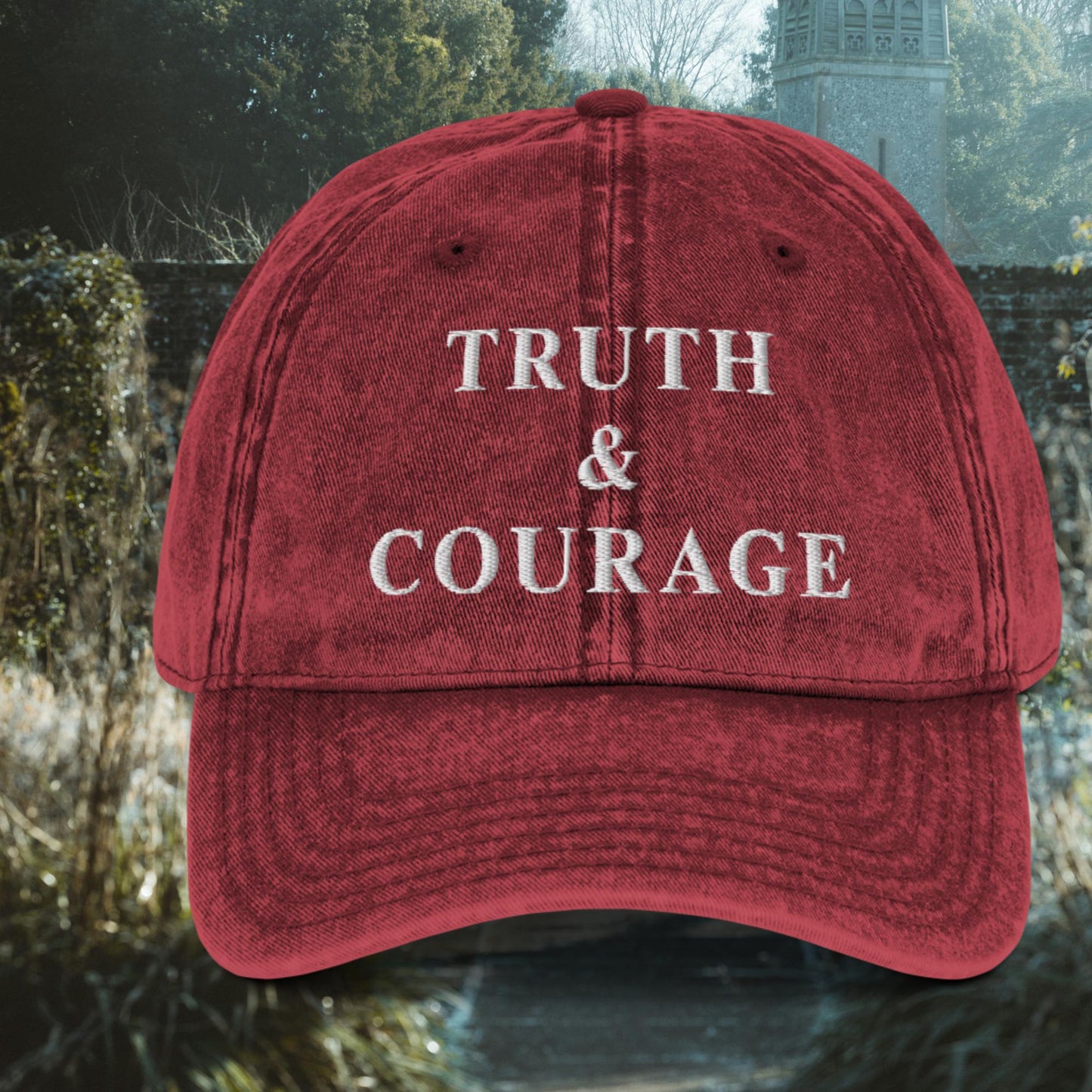 TRUTH AND COURAGE | hat