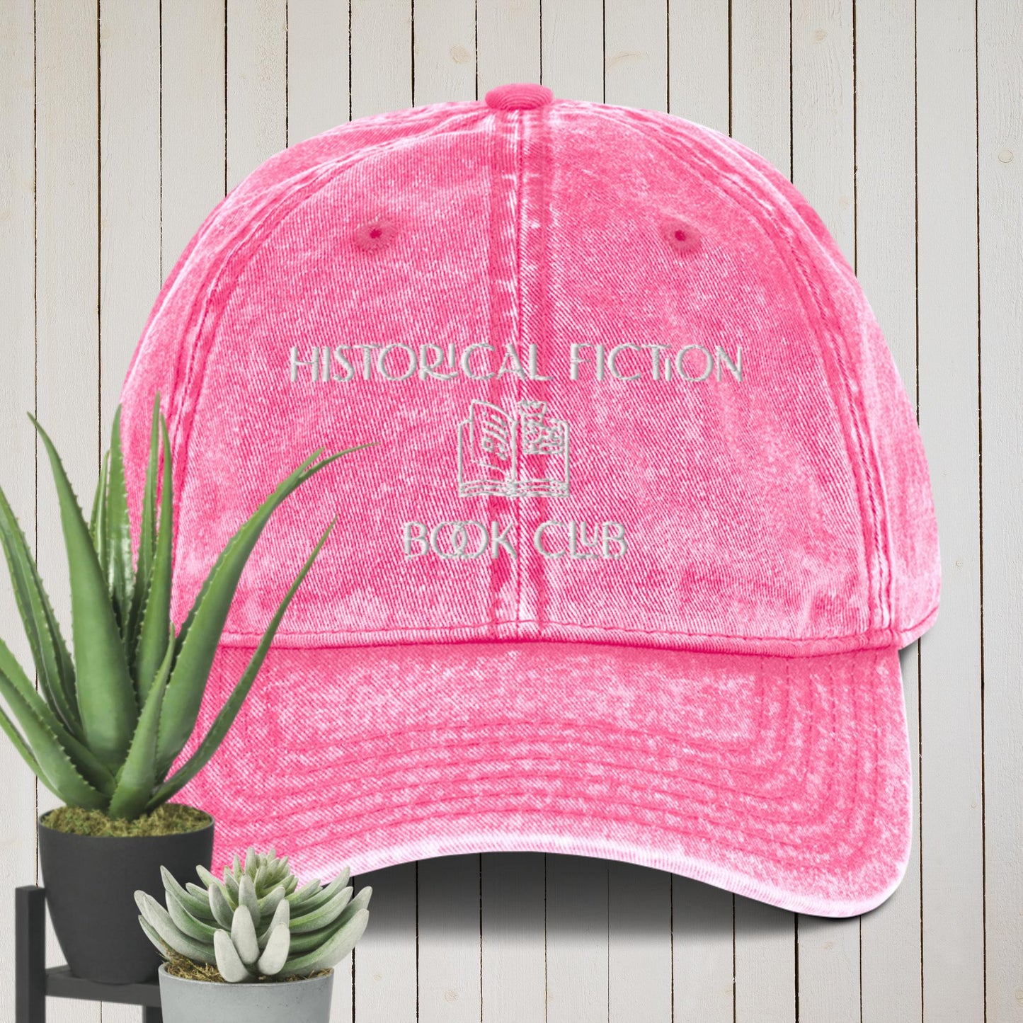Historical Fiction Book Club Vintage Dad Hat
