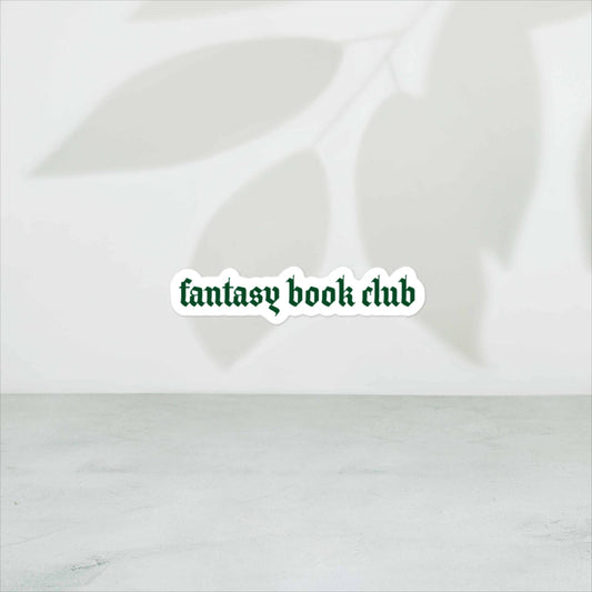 Fantasy Book Club Stickers