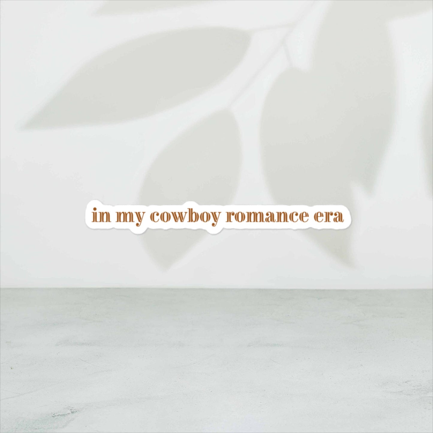 In My Cowboy Romance Era