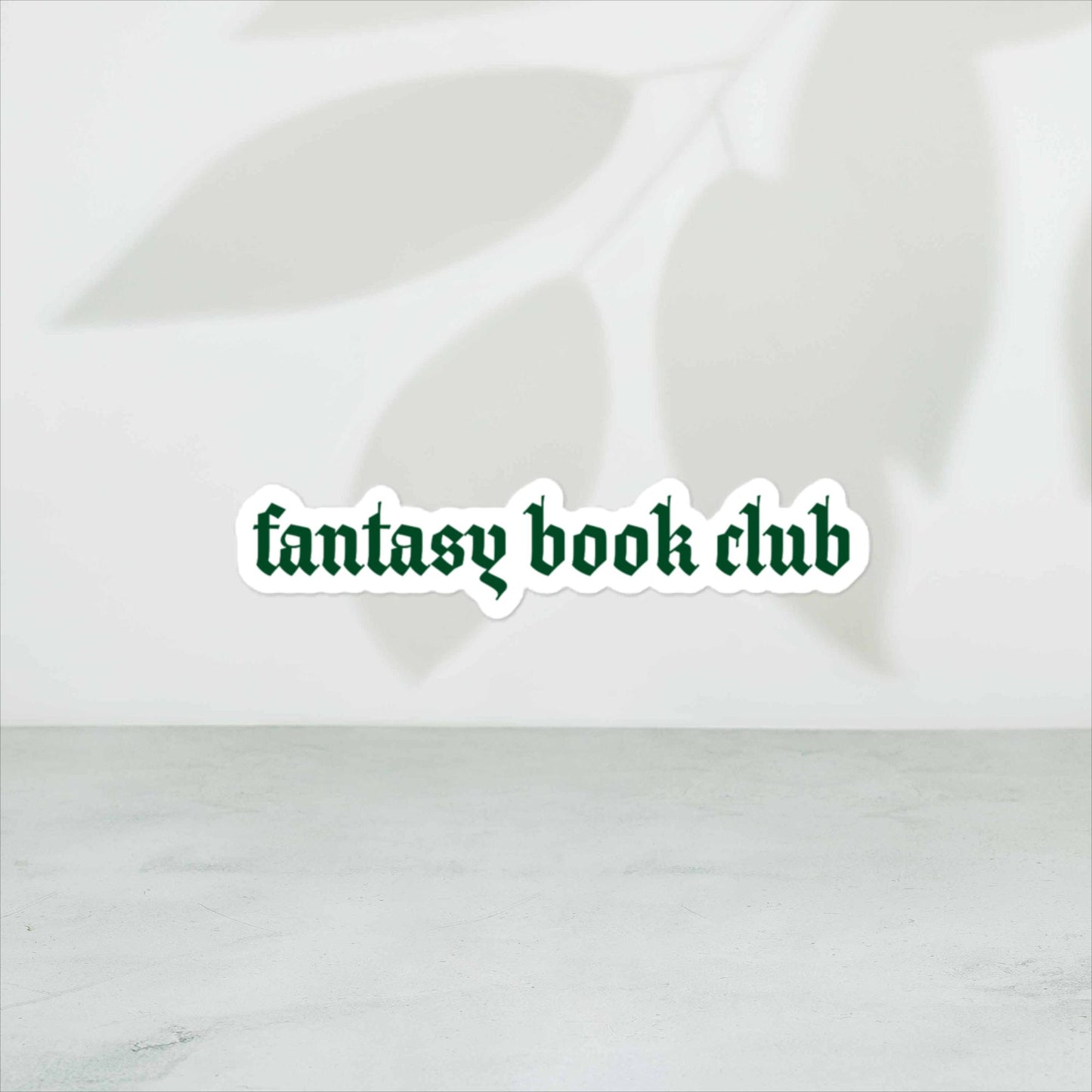 Fantasy Book Club Stickers