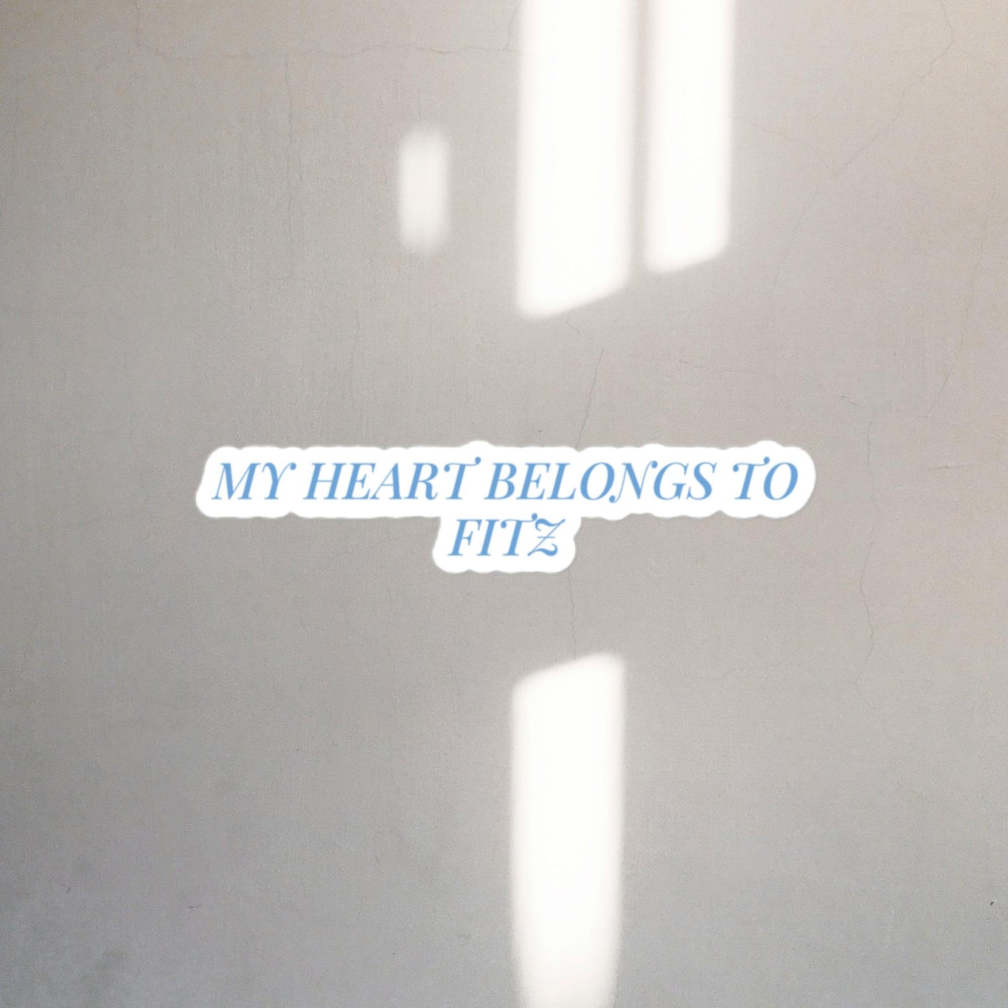 My Heart Belongs To Fitz | stickers