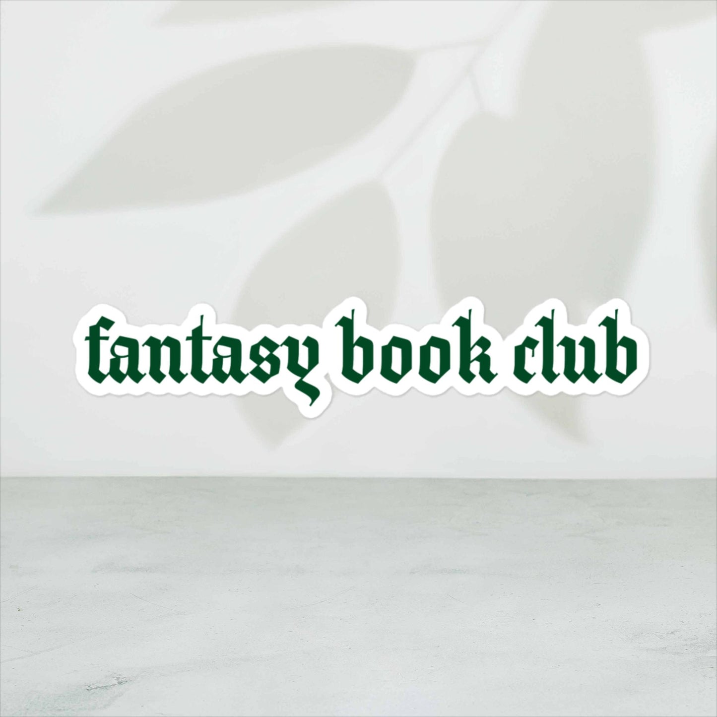 Fantasy Book Club Stickers