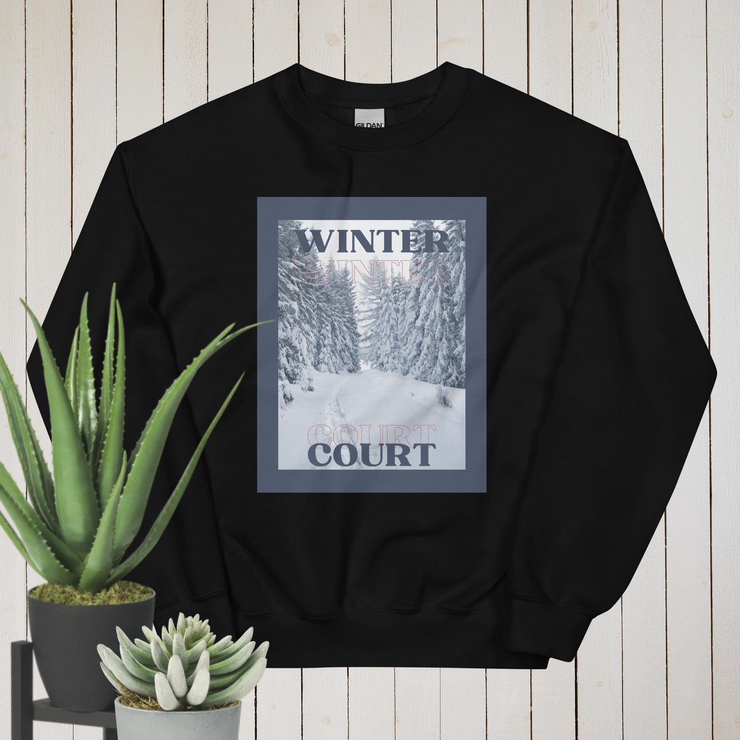 Seasonal Court Sweatshirt // Winter