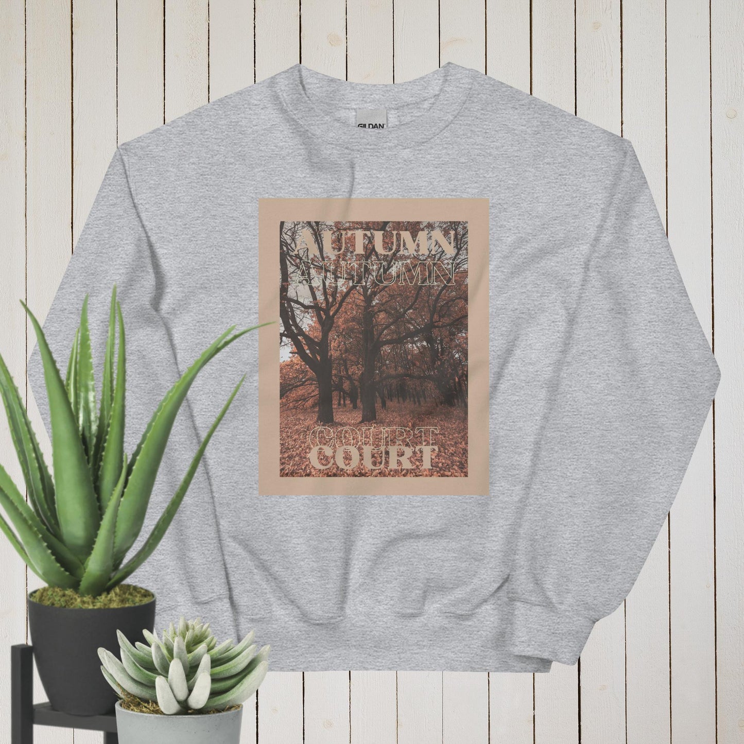 Seasonal Court Sweatshirt // Autumn