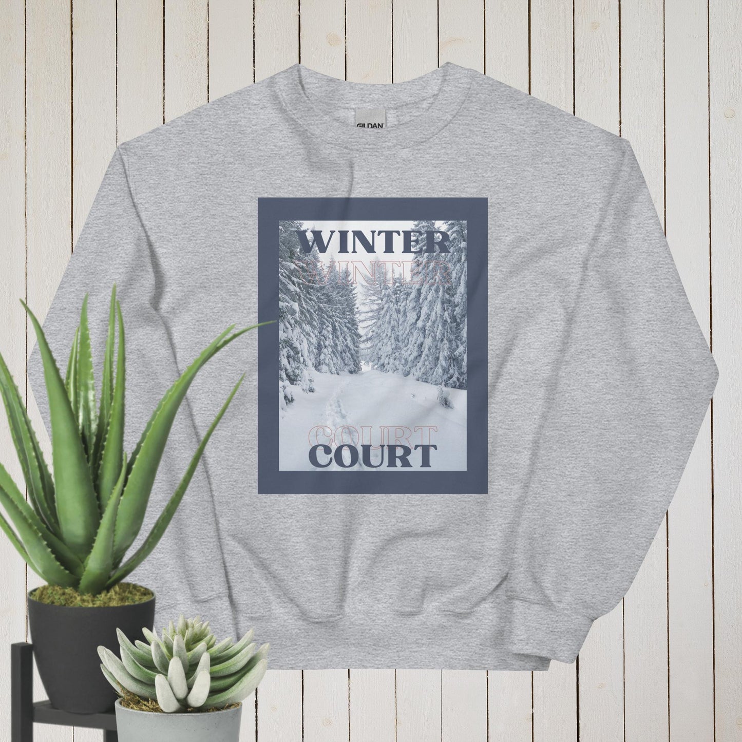 Seasonal Court Sweatshirt // Winter