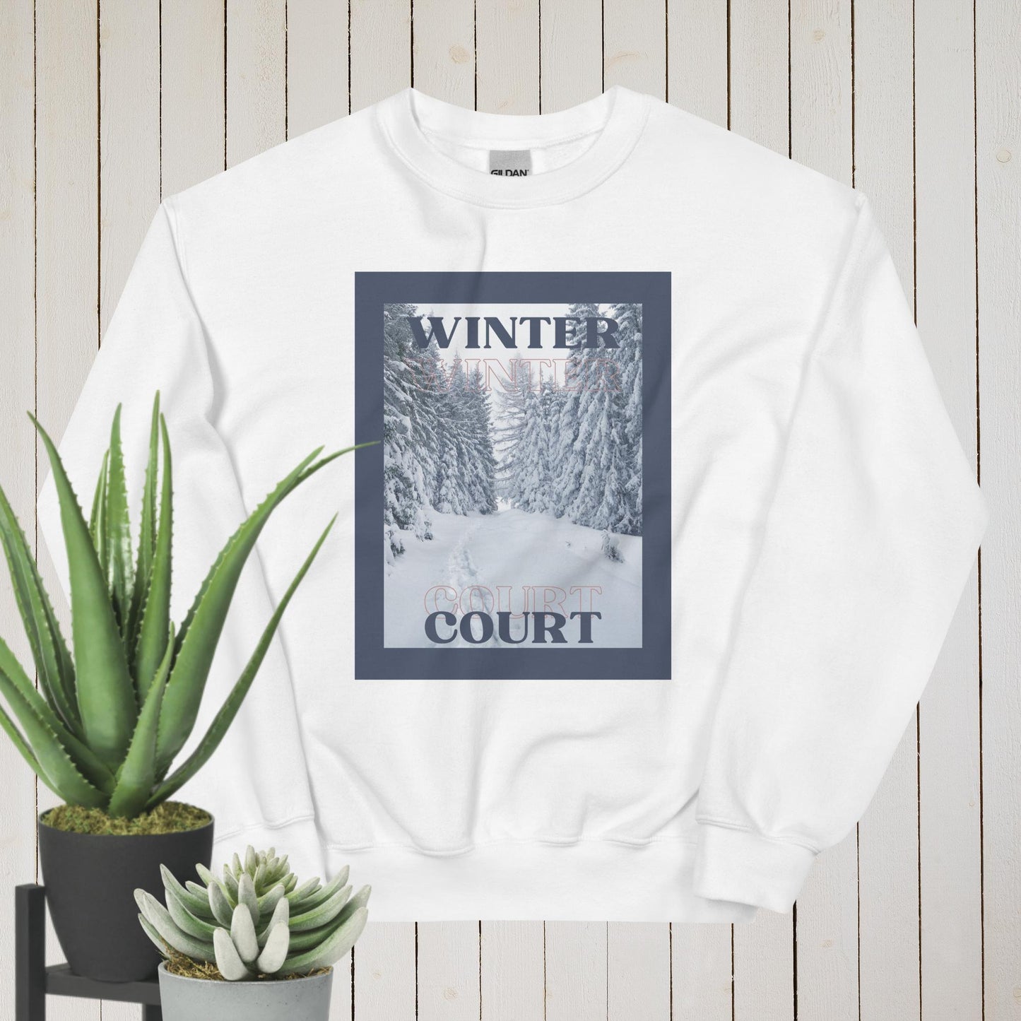 Seasonal Court Sweatshirt // Winter