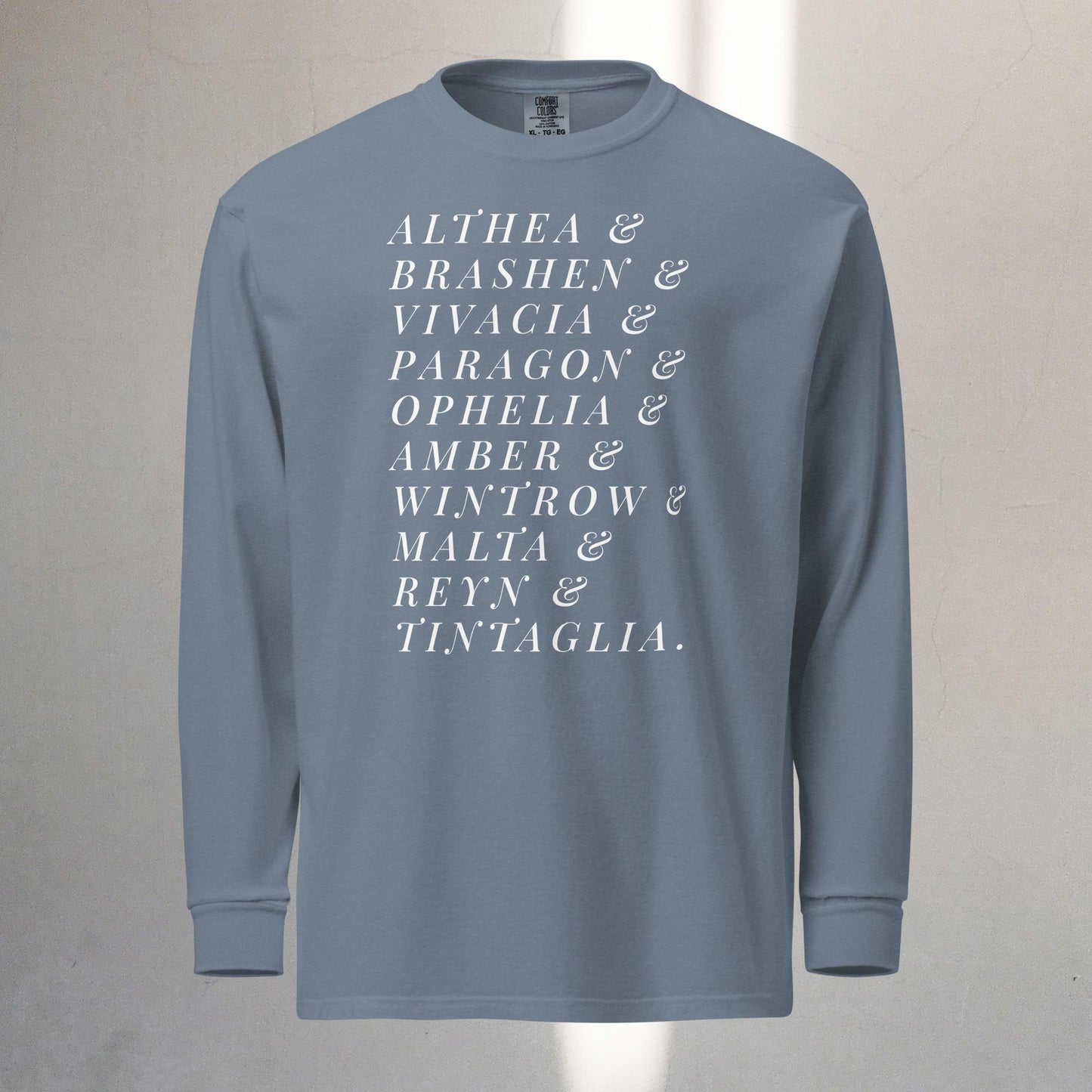 LIVESHIP NAMES | long-sleeve tee