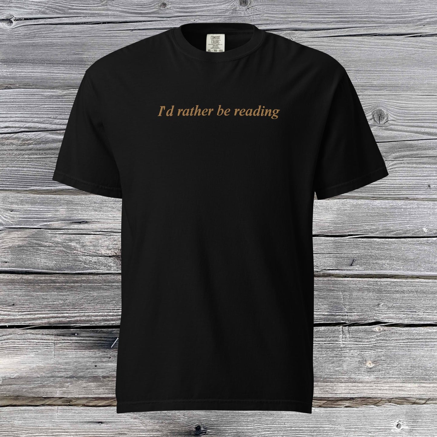 I'd Rather Be Reading | t-shirt