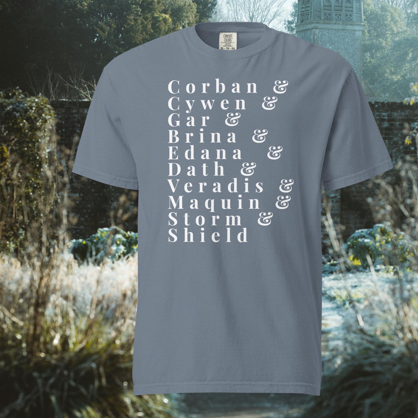 THE FAITHFUL AND THE FALLEN NAMES | t-shirt