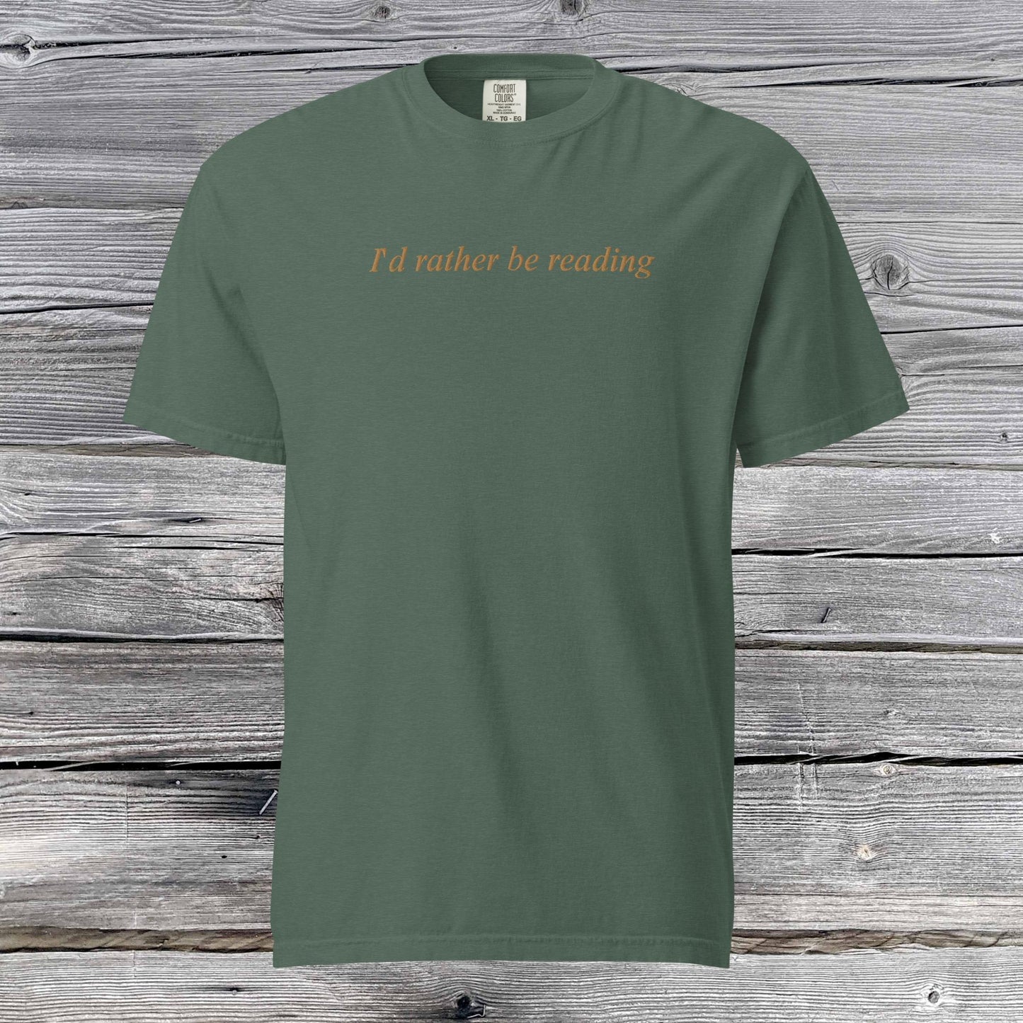 I'd Rather Be Reading | t-shirt