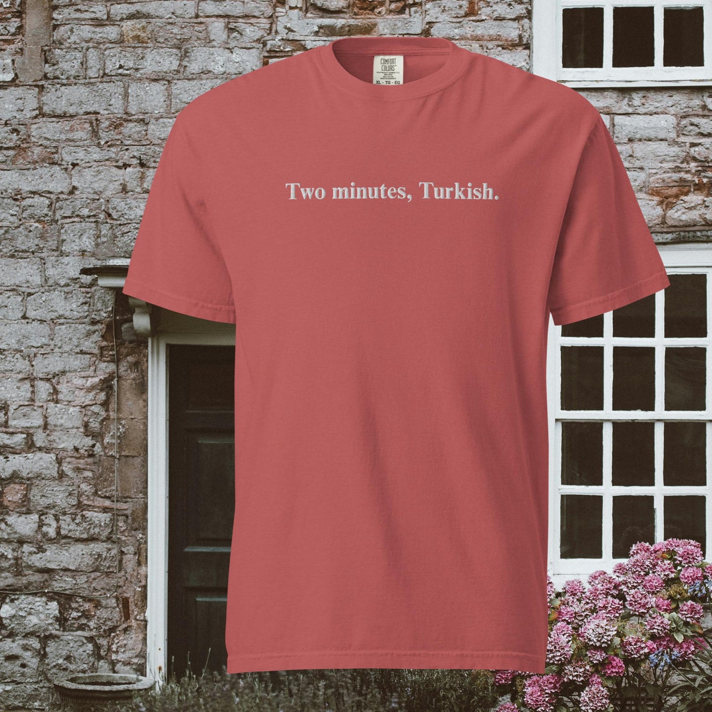 TWO MINUTES, TURKISH | t-shirt