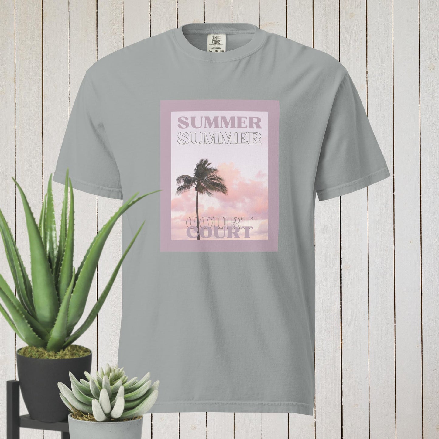 Seasonal Court T-Shirt // Summer