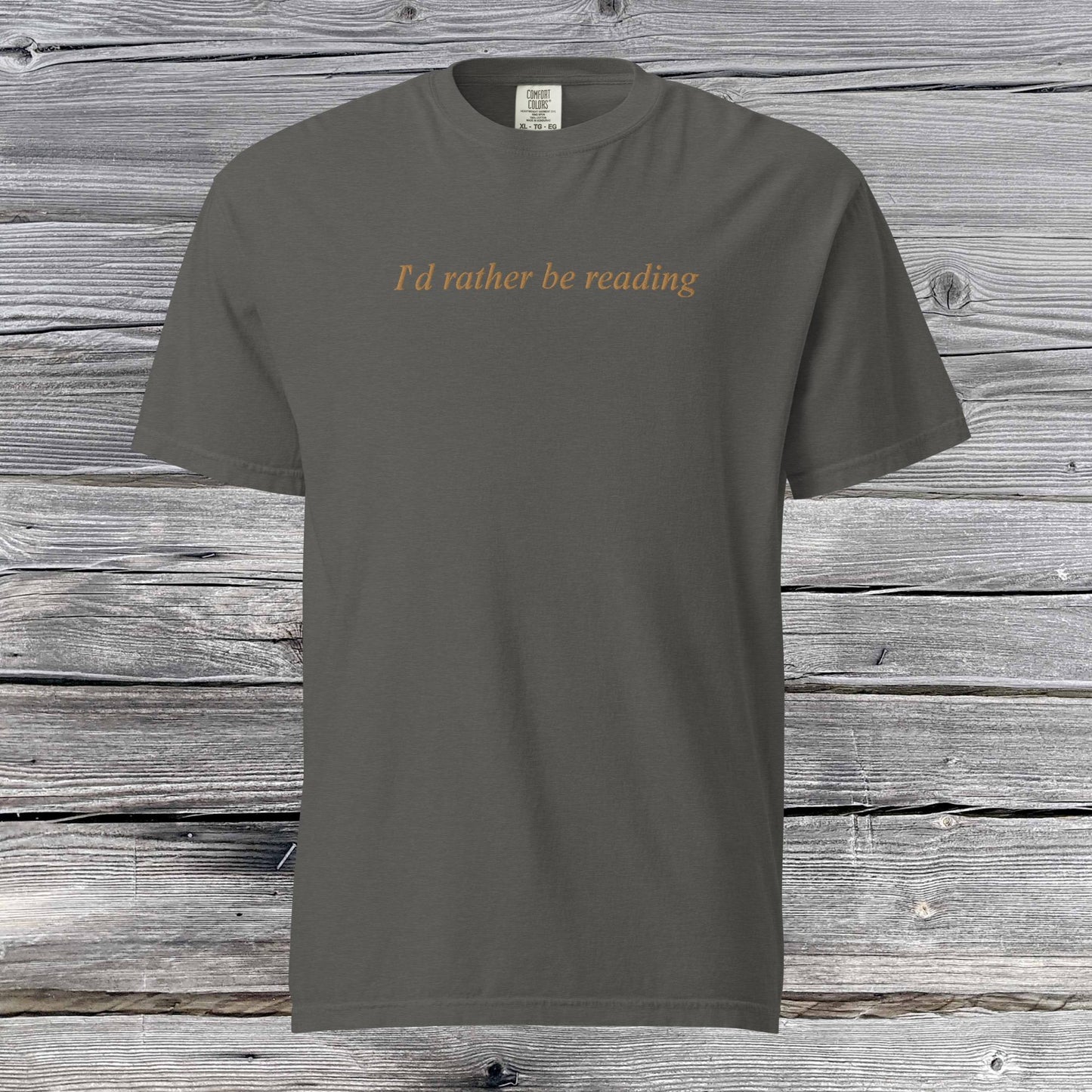 I'd Rather Be Reading | t-shirt