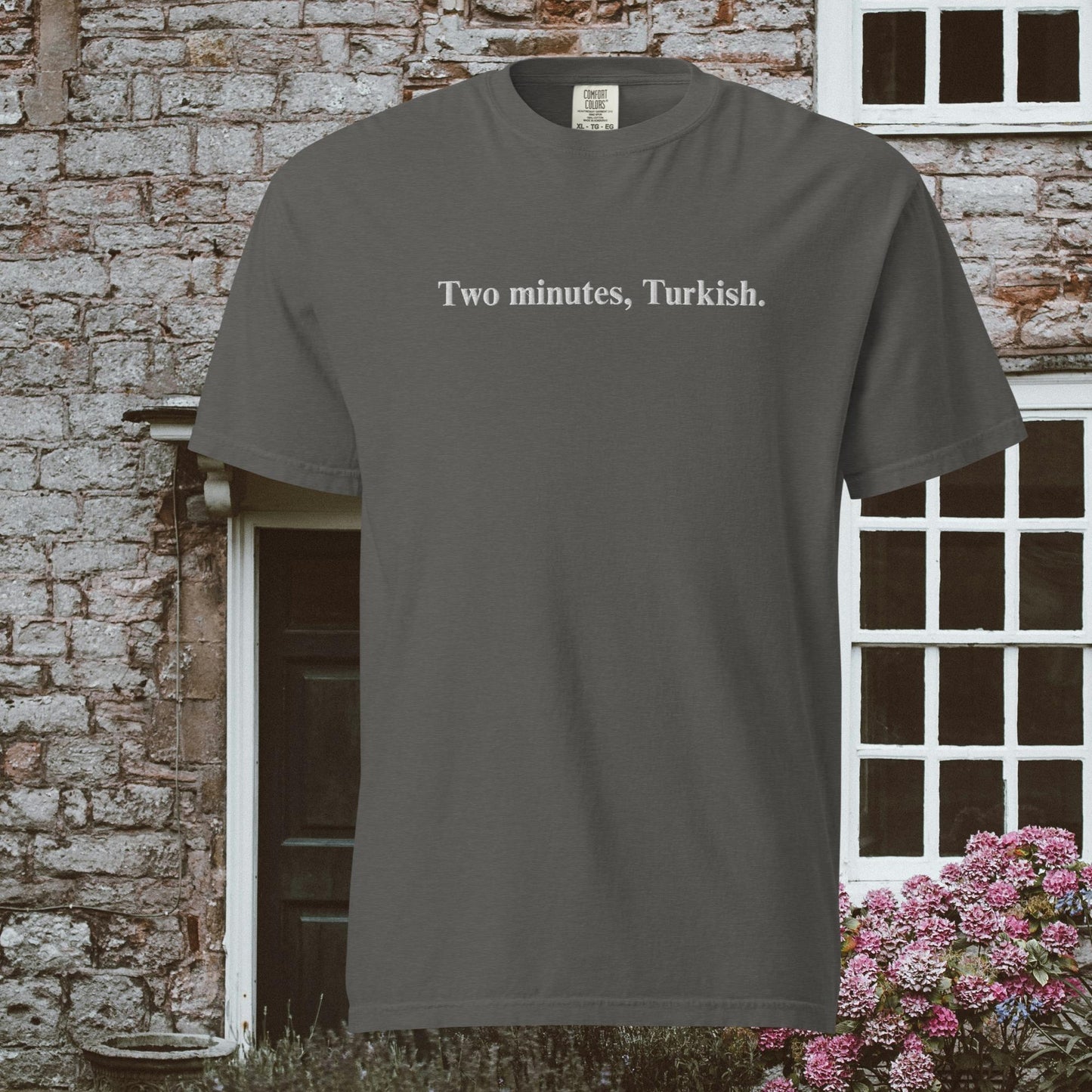 TWO MINUTES, TURKISH | t-shirt