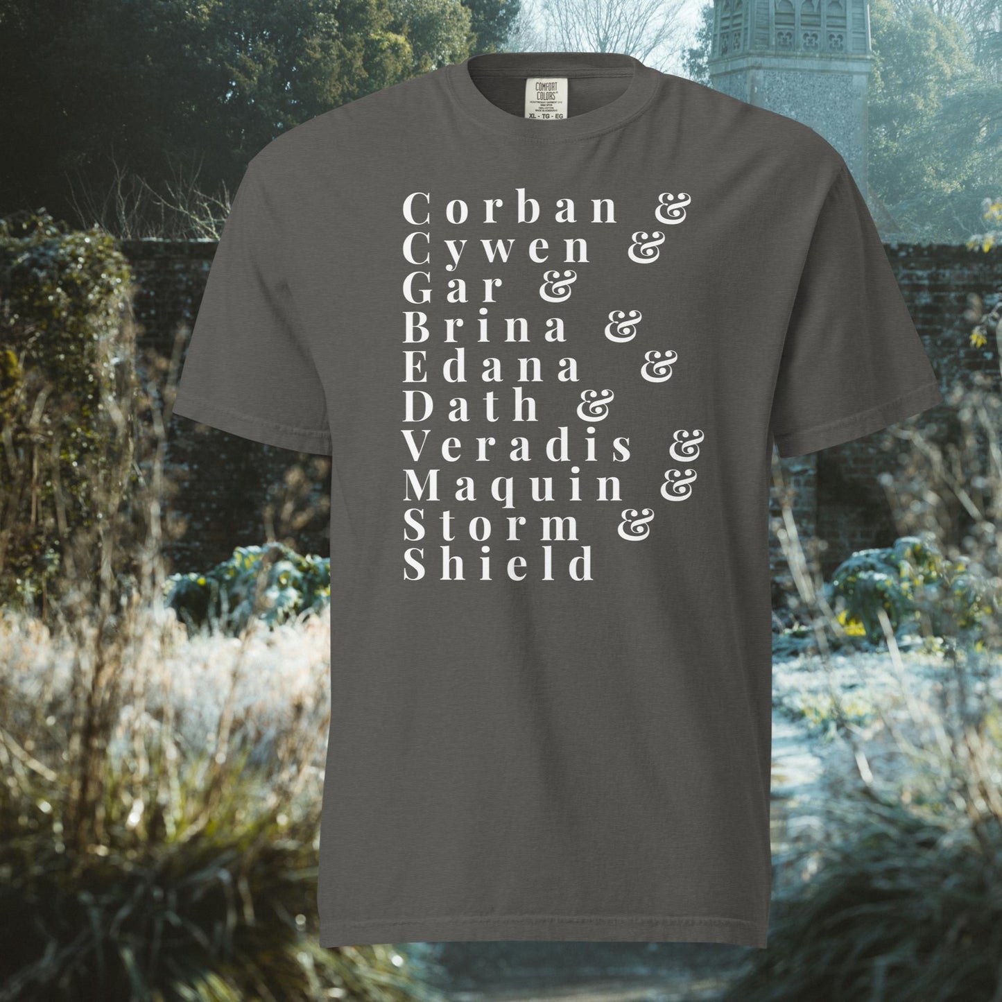 THE FAITHFUL AND THE FALLEN NAMES | t-shirt