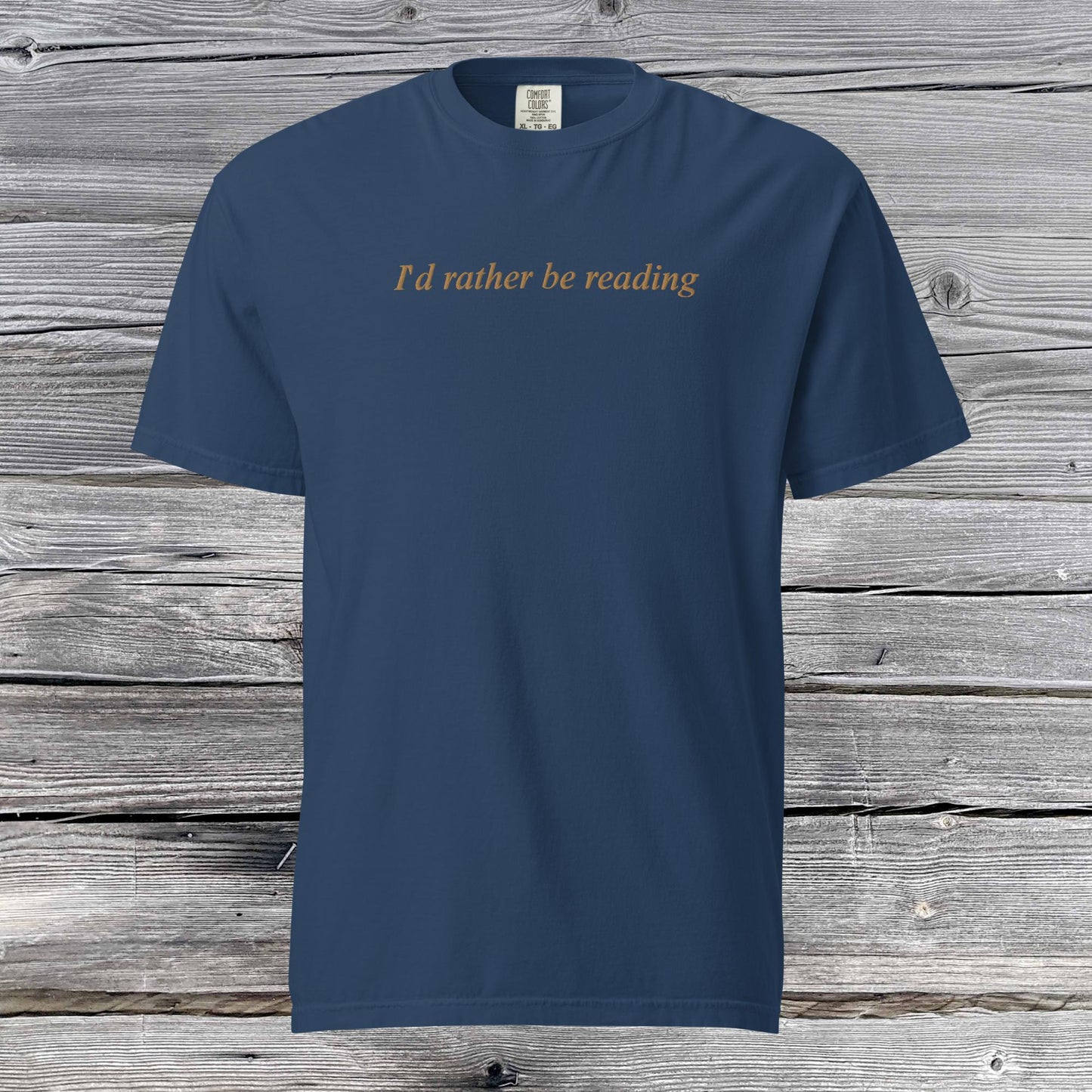 I'd Rather Be Reading | t-shirt