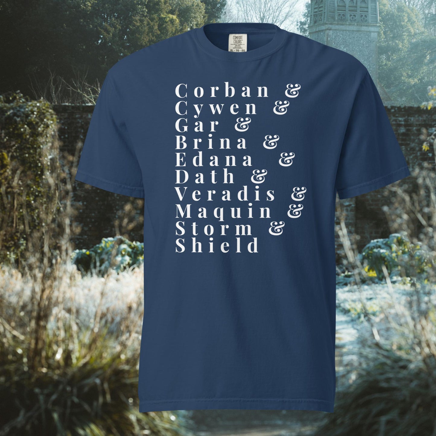 THE FAITHFUL AND THE FALLEN NAMES | t-shirt