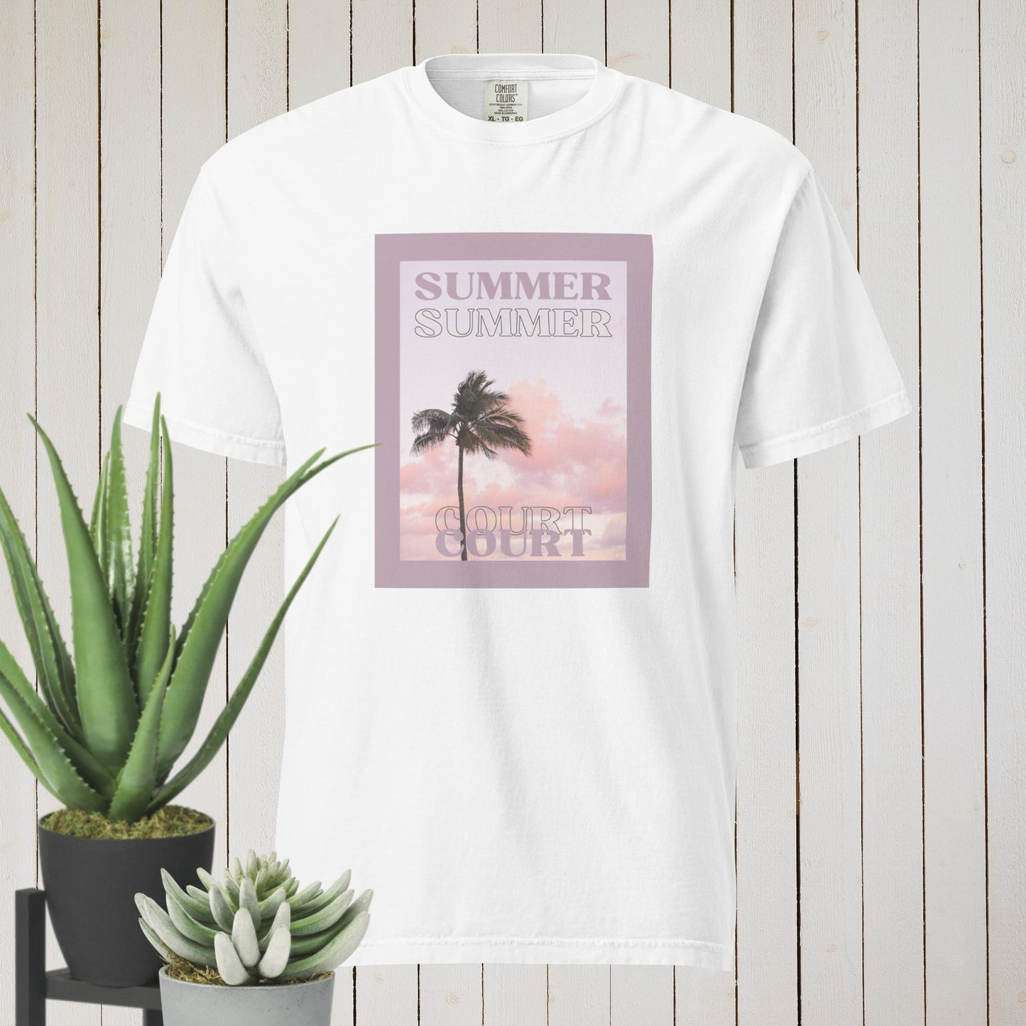 Seasonal Court T-Shirt // Summer