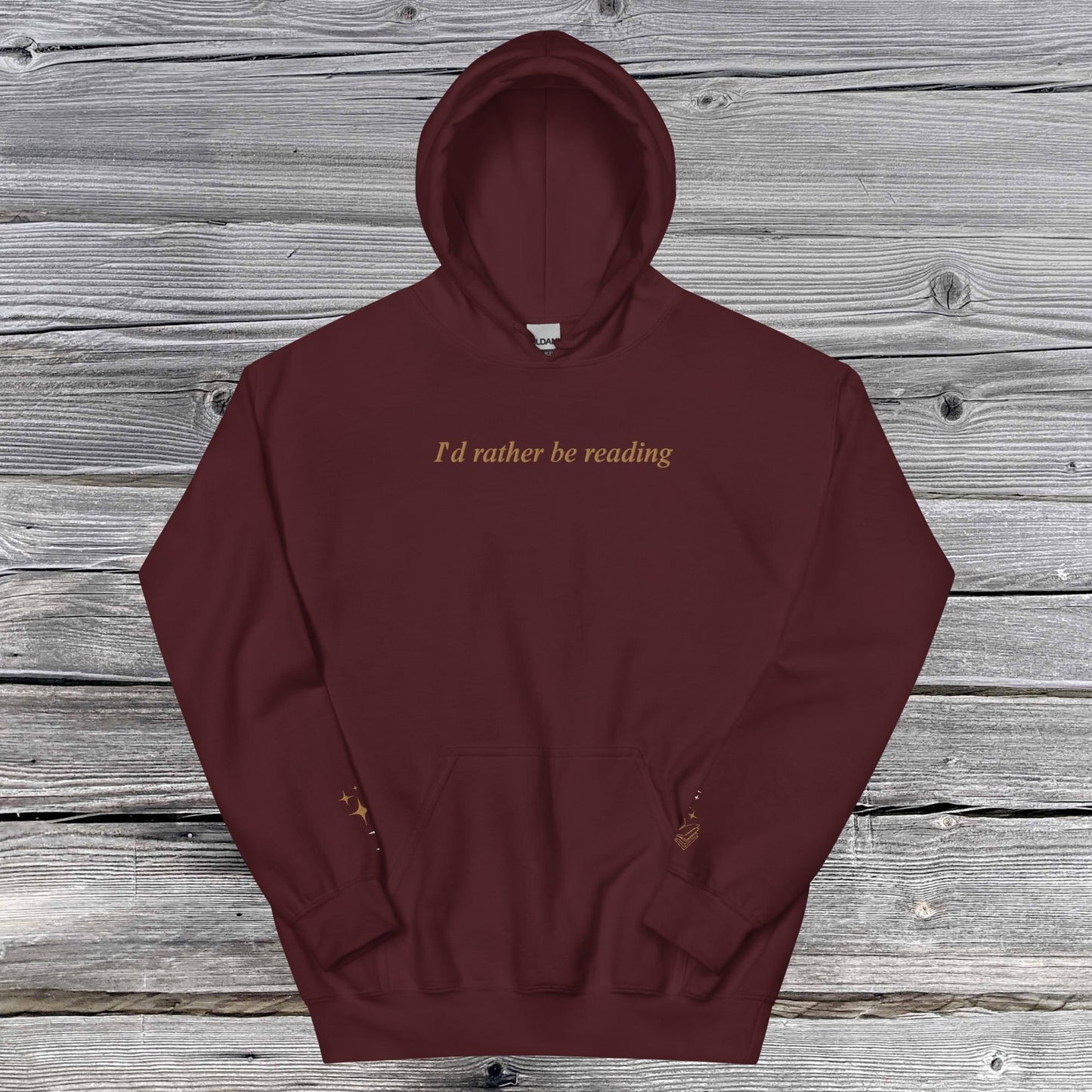 I'd Rather Be Reading | hoodie