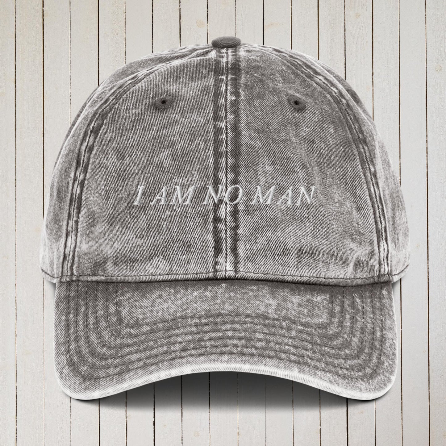 I AM NO MAN | vintage dad hat