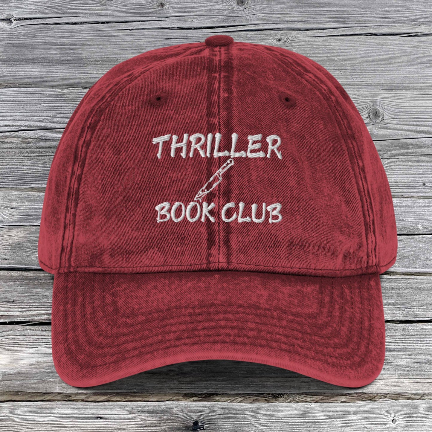 Thriller Book Club | vintage dad hat