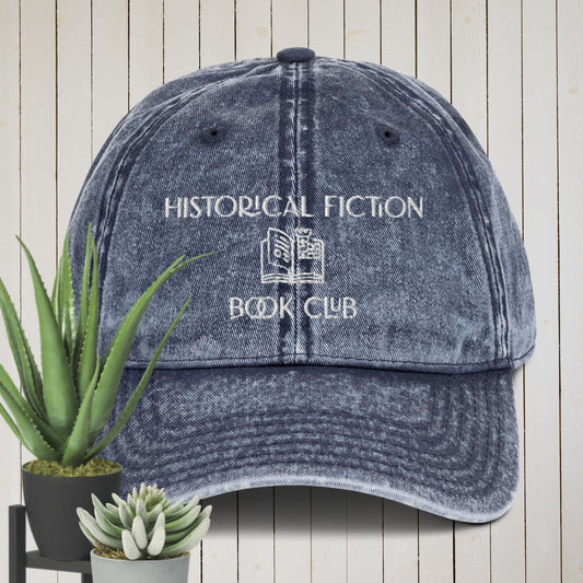 Historical Fiction Book Club Vintage Dad Hat