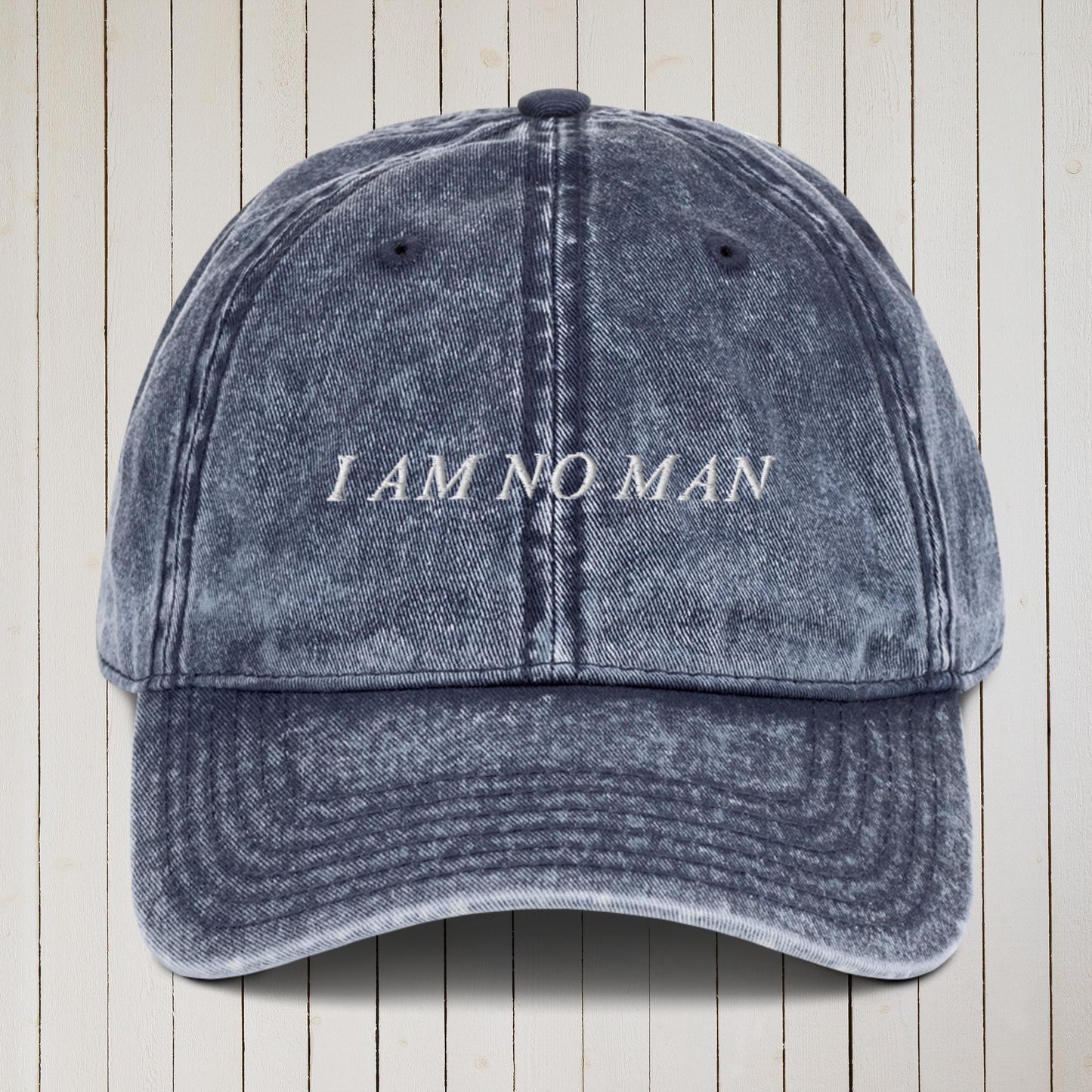 I AM NO MAN | vintage dad hat