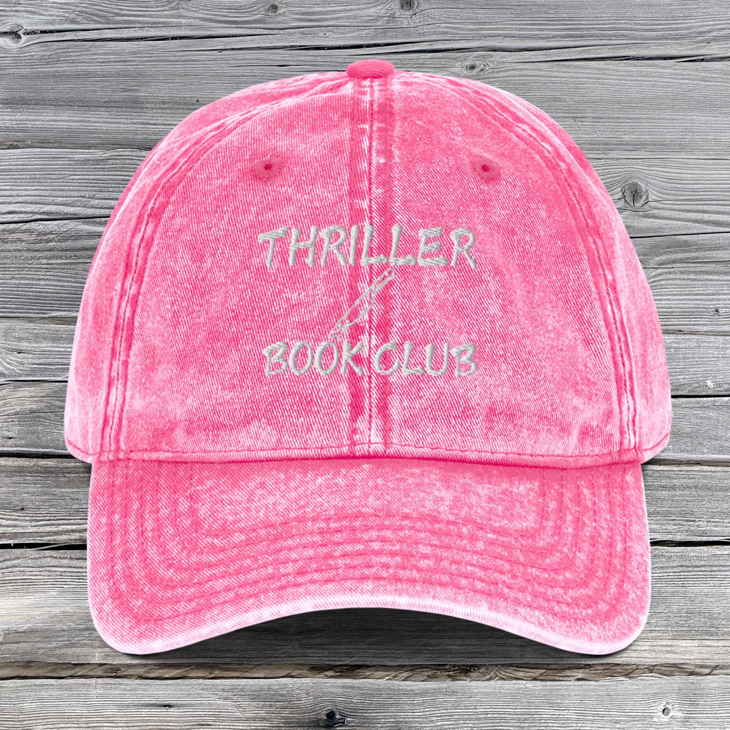 Thriller Book Club | vintage dad hat