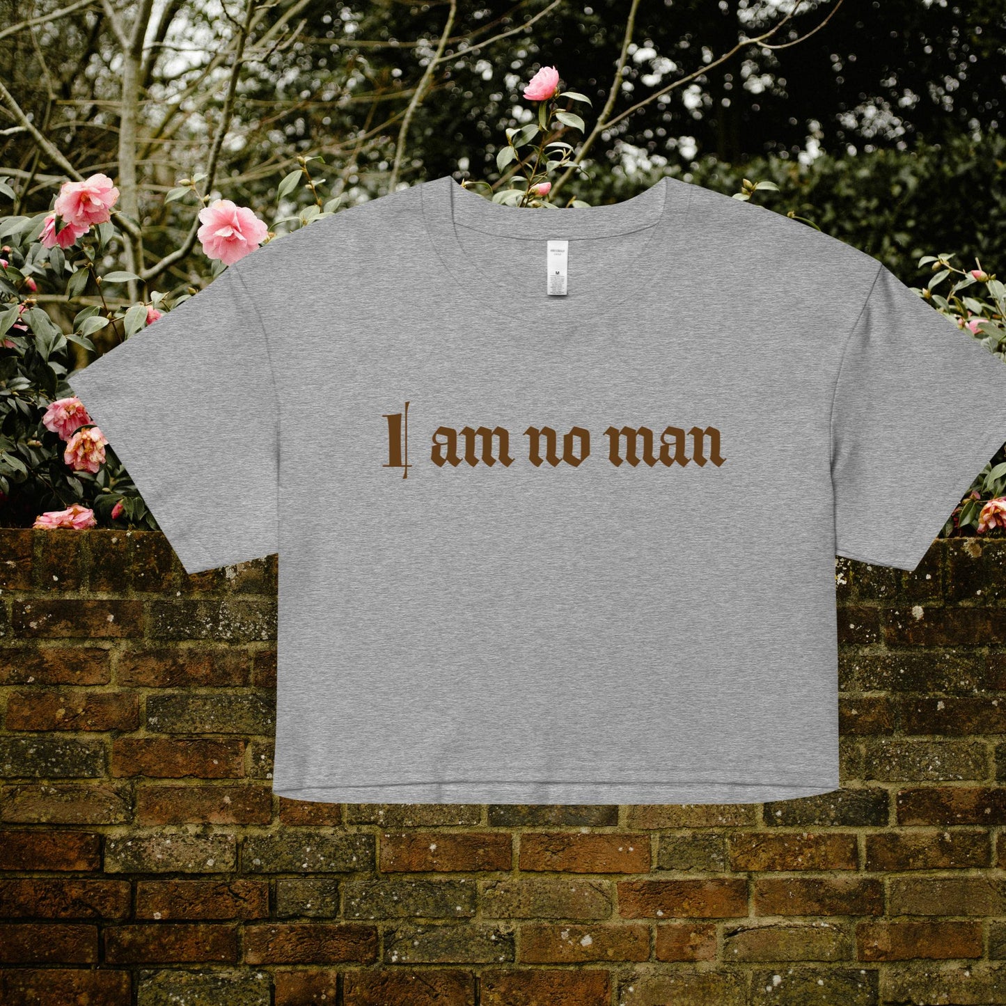 I Am No Man | crop top